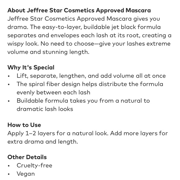 Jeffree Star Mascara - Black - Picture 9 of 9